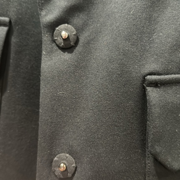 great blazer or jacket. thick material almost scuba . - Picture 4 of 6